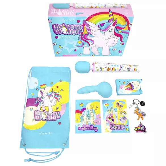 le Wand Unicorn - massage vibrator sæt - regnbue