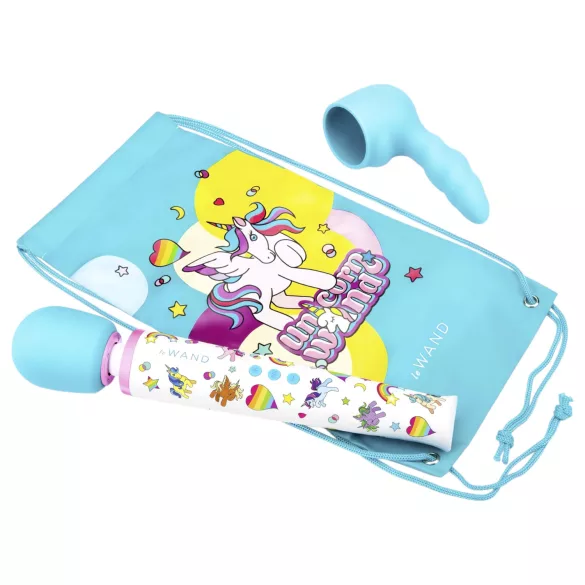le Wand Unicorn - massage vibrator sæt - regnbue