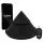 The Cowgirl Cone - app-styret premium sexmaskine - med 2 udskiftelige vedhæftninger, 20 vibrationsindstillinger (sort)