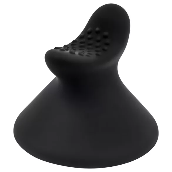 The Cowgirl Cone - app-styret premium sexmaskine - med 2 udskiftelige vedhæftninger, 20 vibrationsindstillinger (sort)