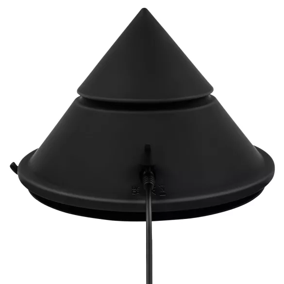 The Cowgirl Cone - app-styret premium sexmaskine - med 2 udskiftelige vedhæftninger, 20 vibrationsindstillinger (sort)