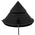 The Cowgirl Cone - app-styret premium sexmaskine - med 2 udskiftelige vedhæftninger, 20 vibrationsindstillinger (sort)