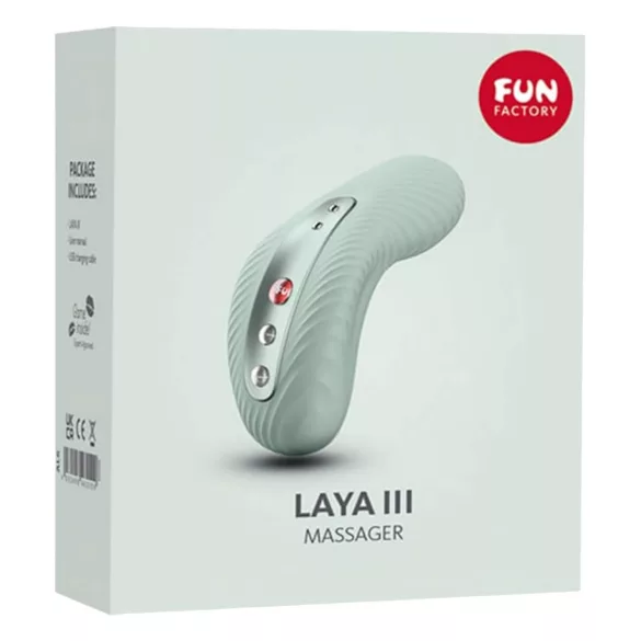 Fun Factory Laya III - vandtæt klitorisstimulator (grøn)
