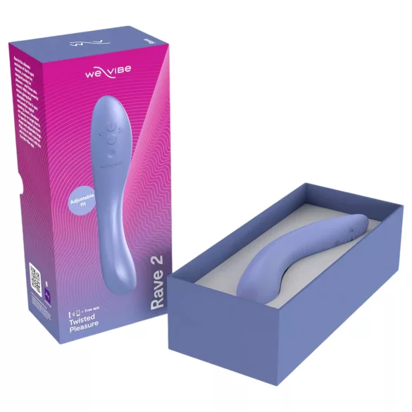 We-Vibe Rave 2 - G-punktsvibrator - genopladelig - blå
