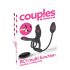 Couples Choice - multifunktions vibrerende penisring (sort)