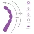 You2Toys - G-punkt og prostata vibrator med perler - lilla