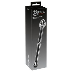 Rebel - prostata vibrator - metal - sølv