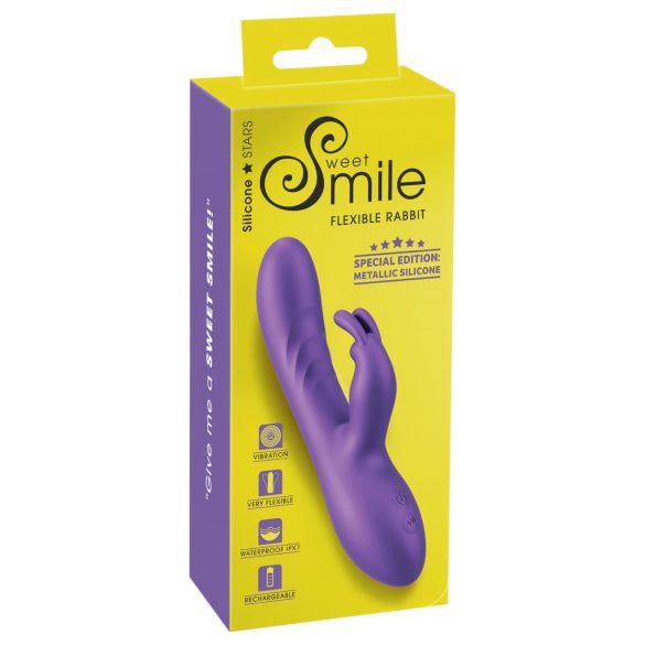 Smile - klitorisvibrator med arm - lilla