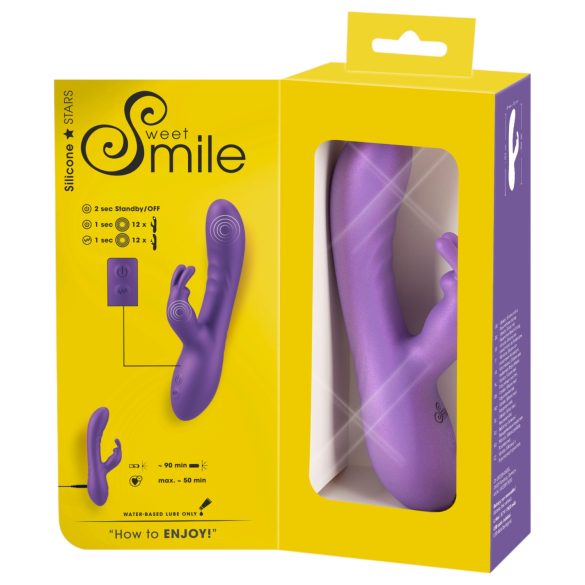 Smile - klitorisvibrator med arm - lilla
