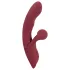Javida - rabbit vibrator med klitorisarm - genopladelig - rød