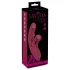 Javida - rabbit vibrator med klitorisarm - genopladelig - rød