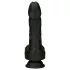 Naked Addiction - realistisk roterende og stødende vibrator - sort