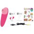 ROMP Shine X - genopladelig lufttryksstimulator (pink)