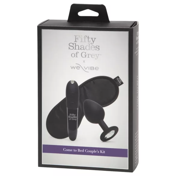 Fifty Shades of Grey Come To Bed - sæt - 3 stk (sort)