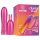 Durex Tease & Vibe - vibrator med klitorisstimulator - pink