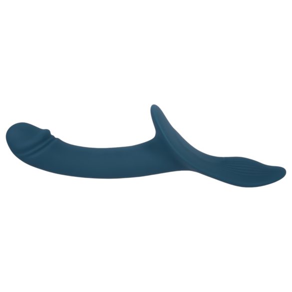 You2Toys - strap-on vibrator sæt - sort/blå