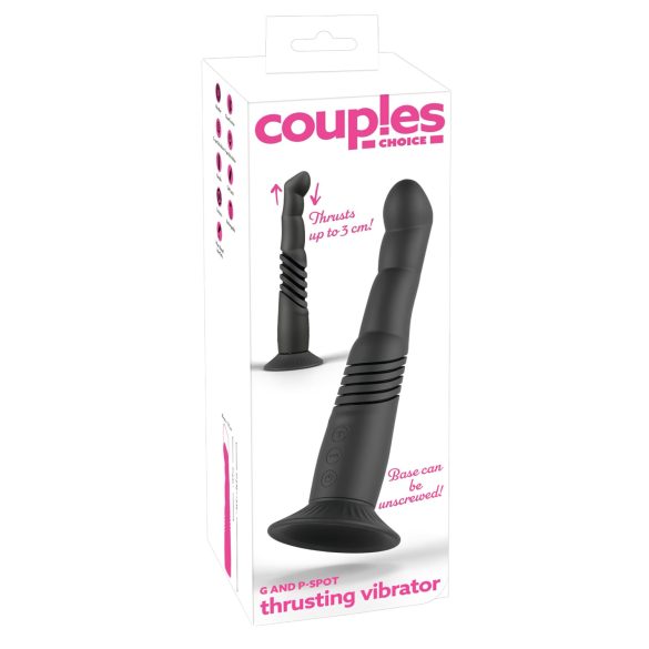 Couples Choice - G+P punkt stimulator (sort)