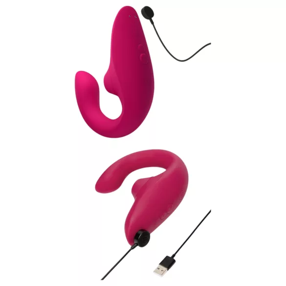 Womanizer Blend - G-punktsvibrator og klitorisstimulator (pink)