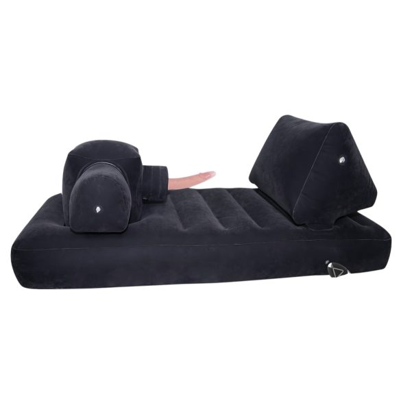 You2Toys Velvet Luxury - Sexmaskine m. seng (sort)