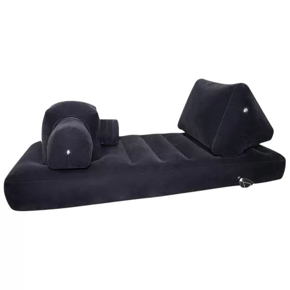 You2Toys Velvet Luxury - sexmaskine med indbygget seng (sort)