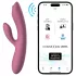 Svakom Trysta Neo - vibrator med kugler og klitorisarm - pink