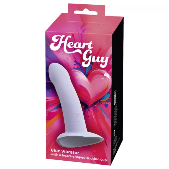 You2Toys - vibrator med hjerte - blå