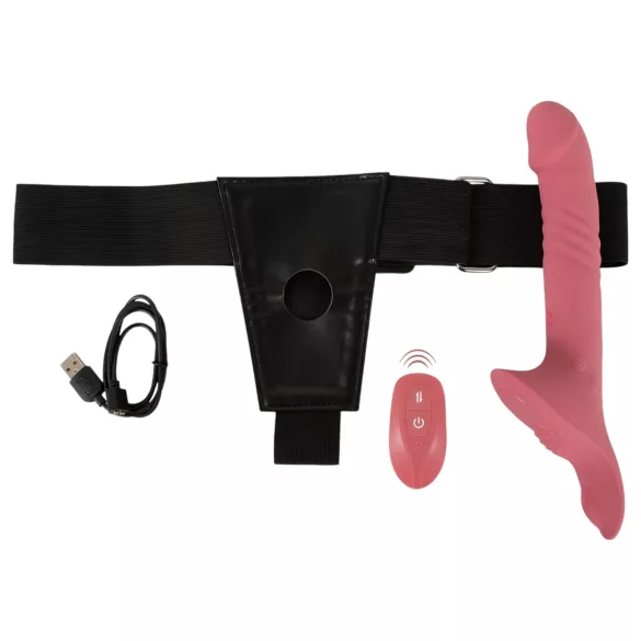 You2Toys - påspændingsvibratorsæt (rød)