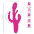 SMILE - trippel-armet, tunge vibrator (pink)
