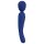 Smile - 2-i-1 tunge-massager vibrator (blå)