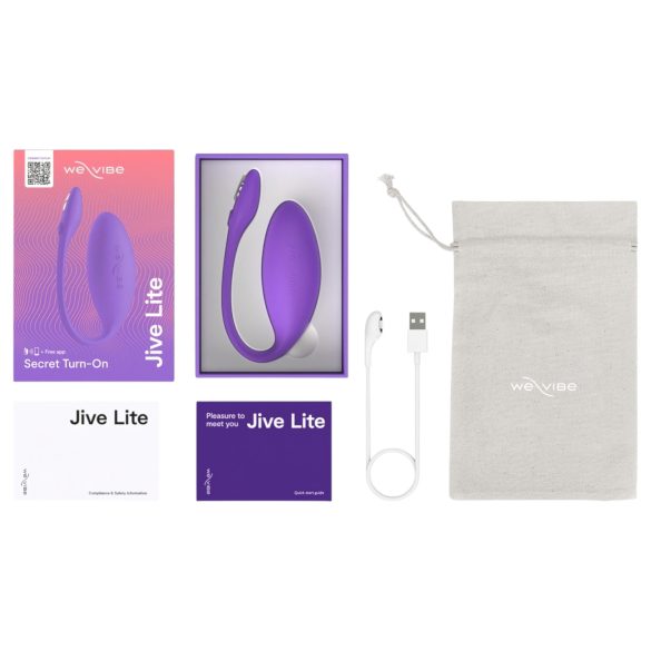We-Vibe Jive Lite - vibratoræg med app - genopladelig - lilla