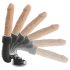You2Toys RC Knullmaskine Kød - thrust vibrator (sort)