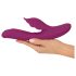 Javida - 4-i-1 G-punkt og klitoris stimulator vibrator (lilla)