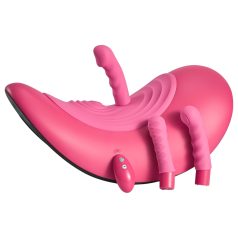   VibePad Rideon - pulserende G-punkts og klitorisvibrator gynge - pink