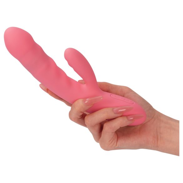 Svakom Avery - batteridrevet rabbit vibrator - thrust - pink