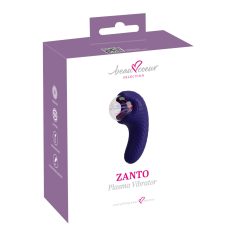 Beau Coeur Zanto - vibrator med plasmaeffekt - blå