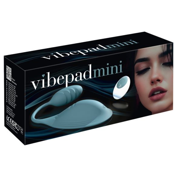 VibePad Mini - pude vibrator med 2 motorer - turkis