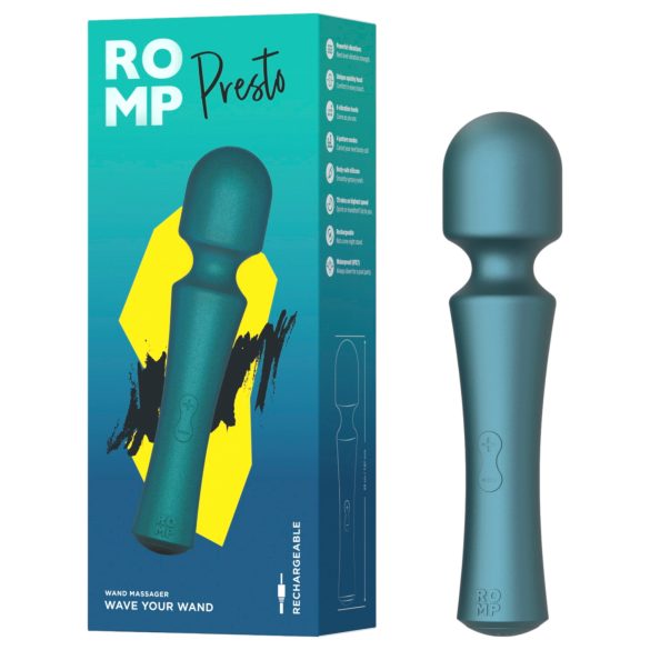ROMP Presto - klitorisvibrator - kraftig stimulation - grøn
