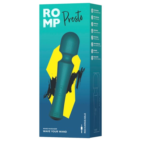 ROMP Presto - klitorisvibrator - kraftig stimulation - grøn