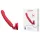 LOVENSE Mission 2 - smart vibrator med sugekop (rød)
