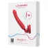 LOVENSE Mission 2 - smart vibrator med sugekop (rød)