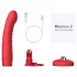 LOVENSE Mission 2 - smart vibrator med sugekop (rød)