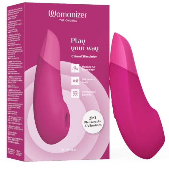 Womanizer Enhance - klitorisvibrator med lufttryk - pink