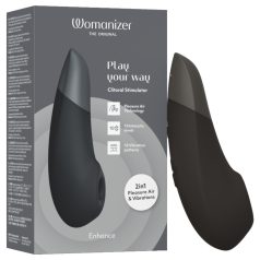 Womanizer Enhance - klitorisvibrator med lufttryk - sort
