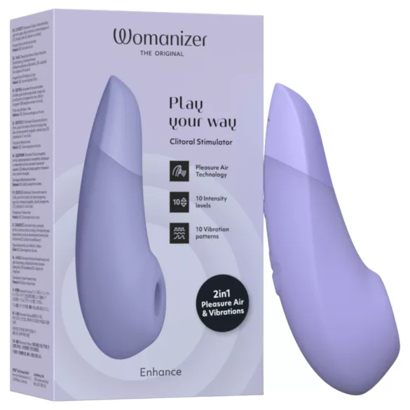 Womanizer Enhance - luftbølge-klitorisstimulator (lilla)