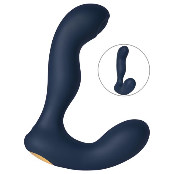 Svakom Iker Neo - interaktiv, pulserende anal vibrator (blå)