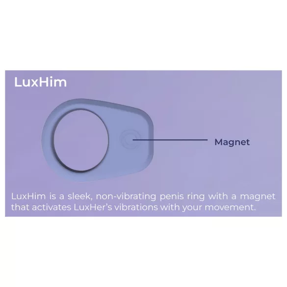 LUXUS Climax Together by Kiiroo - magnetisk, app-styret parvibrator-sæt