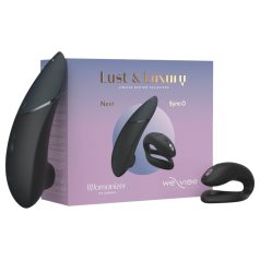 Womanizer Lust&Luxury - klitoris- og parvibrator sæt - sort