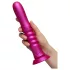 ROMP Jiggle - støt‑vibrator med sugekop (lyserød)
