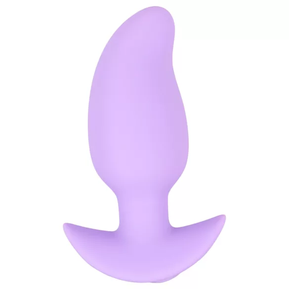 Cuties - mini analplug med vibration - lilla