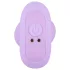 Cuties - mini analplug med vibration - lilla
